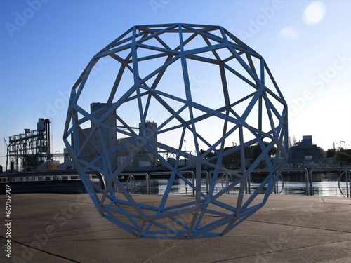 Wireframe Shape Snub Dodecahedron 3D print model © MR.Any(CAD)