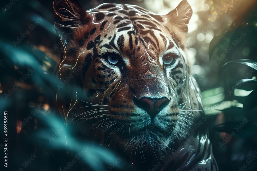 fantasy Tiger, ethereal double