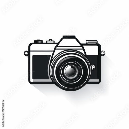 symbolic pictogram of a camera