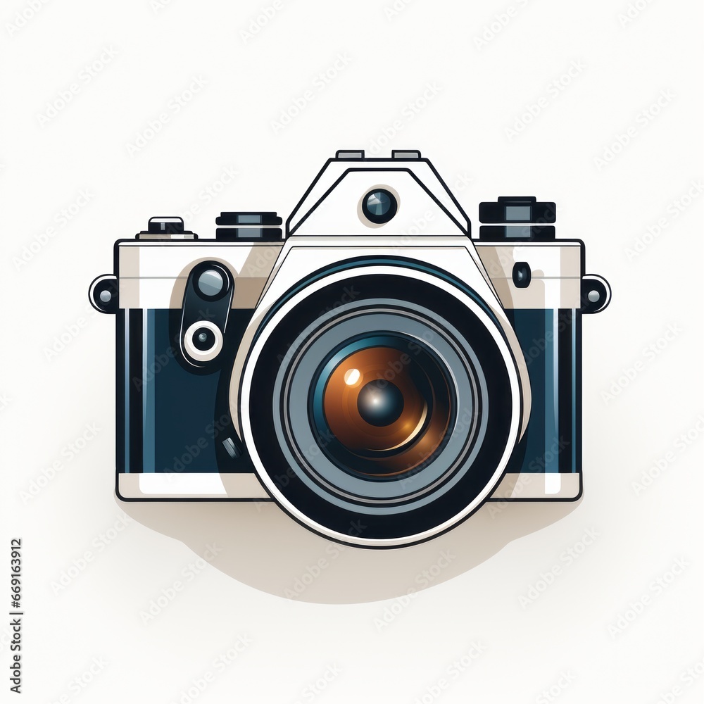 minimalistic camera logo minimalistic camera logo