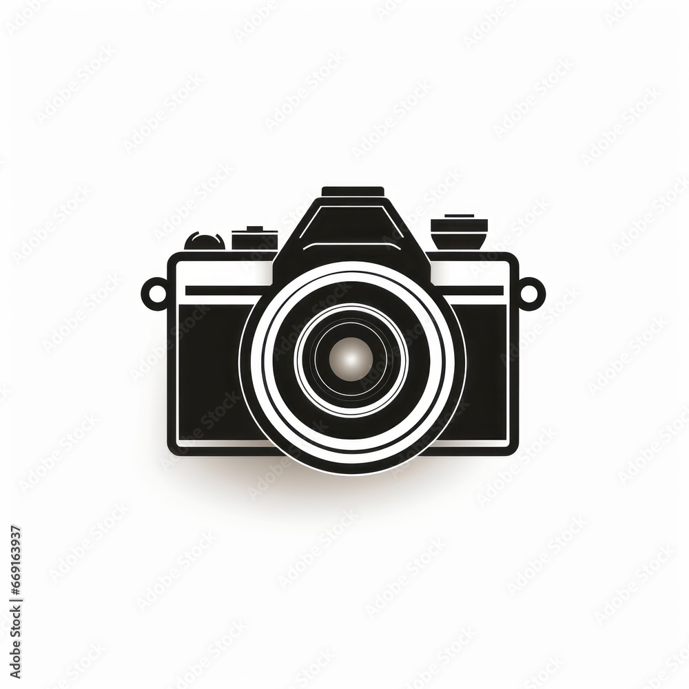 minimalistic camera logo