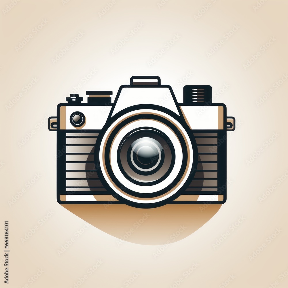 minimalistic camera icon