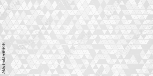 Abstract geometric pattern gray and white low Polygon Mosaic and tile triangle Background. business and corporate background. seamless pattern Abstract gray and white small square geometrics triangle.
