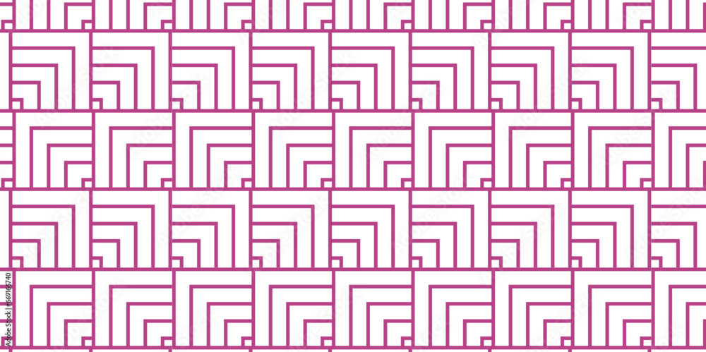 Seamless geometric ocean spiral pattern and abstract circle wave lines. pink seamless tile stripe geomatics overlapping create retro square line backdrop pattern background. Overlapping Pattern. Seamless geometric ocean spiral pattern and abstract circle wave lines. pink seamless tile stripe geomatics overlapping create retro square line backdrop pattern background. Overlapping Pattern.