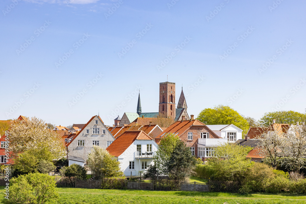 Φωτογραφία Part off Ribe city, Ribe is a town in Esbjerg municipality in the Region of Sout