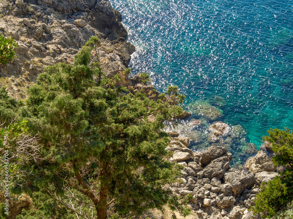 Die griechische Insel Korfu