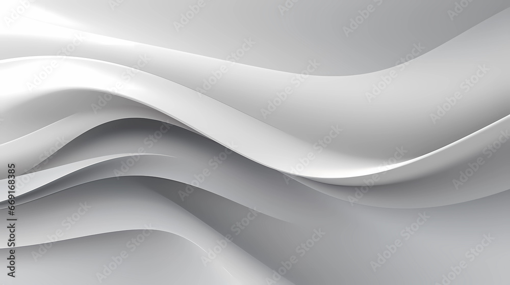 White wavy abstract background White wavy abstract background