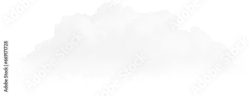 Close up view isolated white cloud for sky concept.
