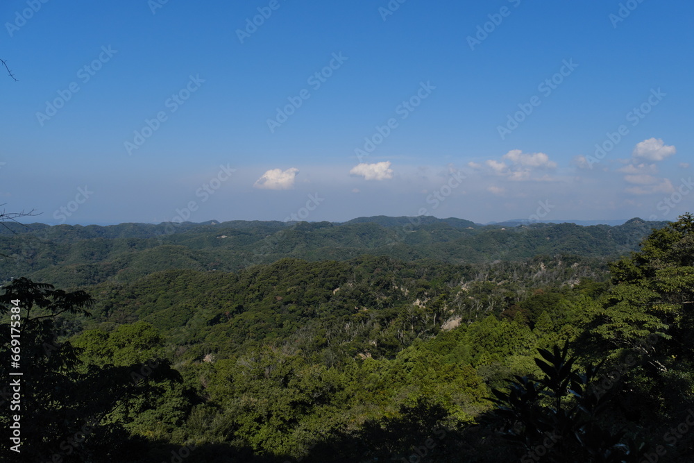 鋸山からの景色　View from Mt.Nokogiri