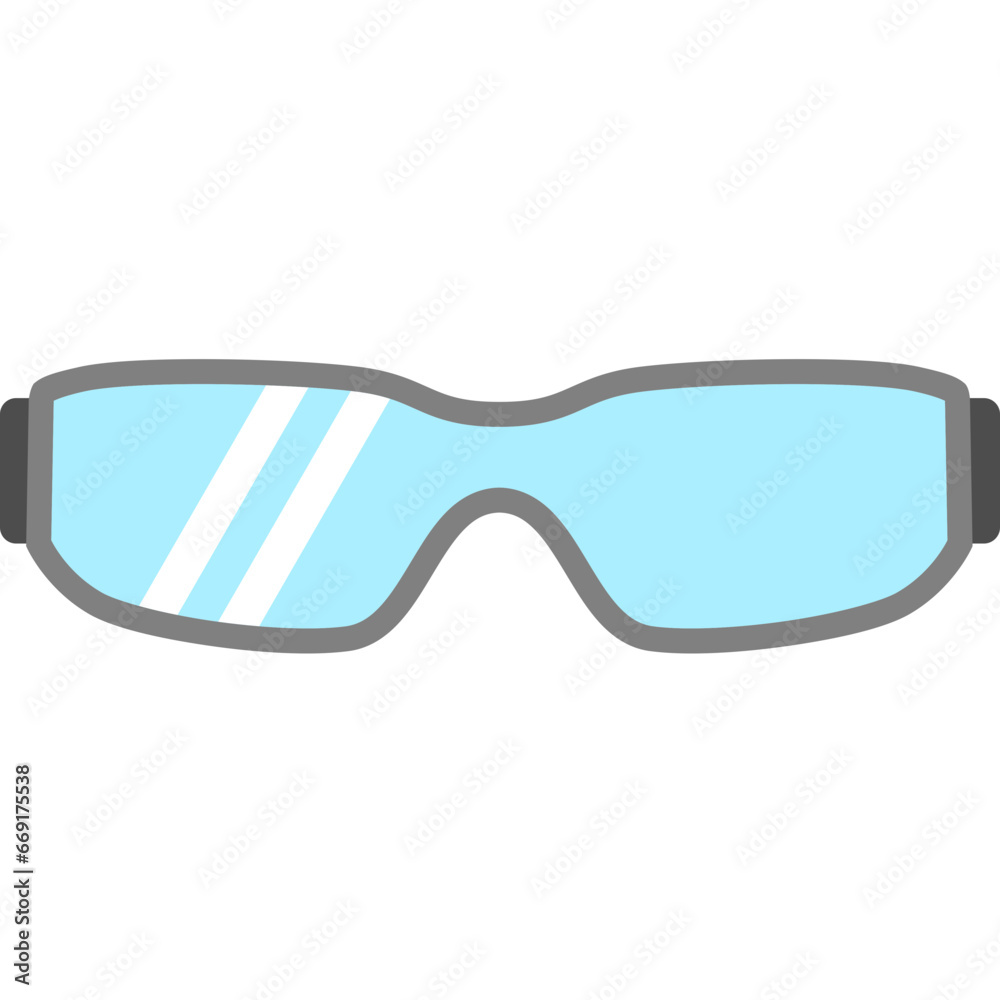 Safety Glasses Personal Protective Equipment Icon Safety Glasses Personal Protective Equipment Icon