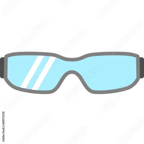 Safety Glasses Personal Protective Equipment Icon