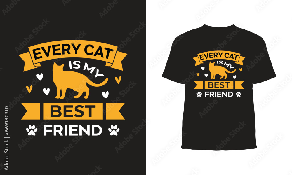 Cat lover T shirt design,vintage, typography tee,Print for posters, clothes, mugs, bags, greeting cards, banners, advertising