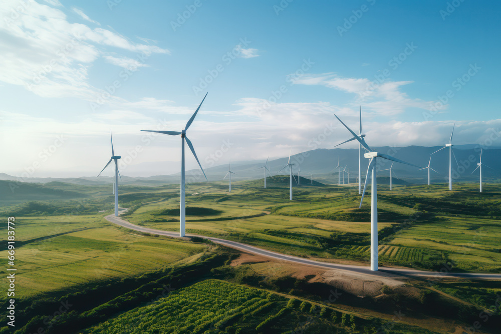 Renewable Energy, Wind Turbine Fields for Electricity Generation Renewable Energy, Wind Turbine Fields for Electricity Generation