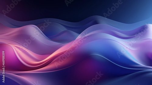 abstract blue purple background with waves