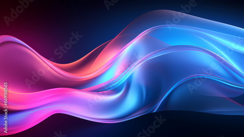 abstract blue purple background with waves