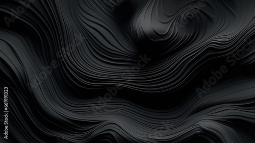 Elegant Background with dynamic black Waves. lines texture