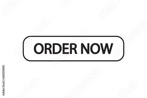 Order now button with shopping cart. Shop now. Modern collection for website. Online shopping. Social media post, Click here, apply, hand pointer clicking. Web design elements. Vector illustration.