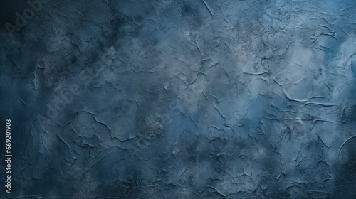 Background of a grungy textured dark blue background
