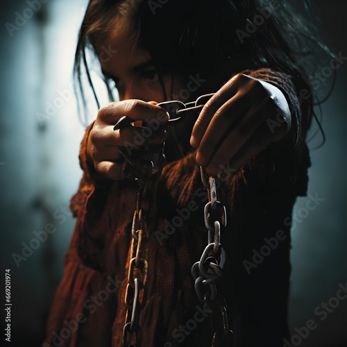 Say no to human trafficking © Pubudu