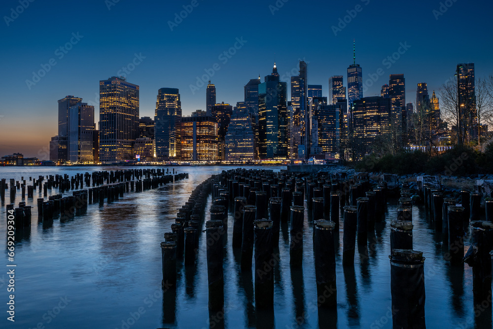 Obraz premium Manhattan Skyline