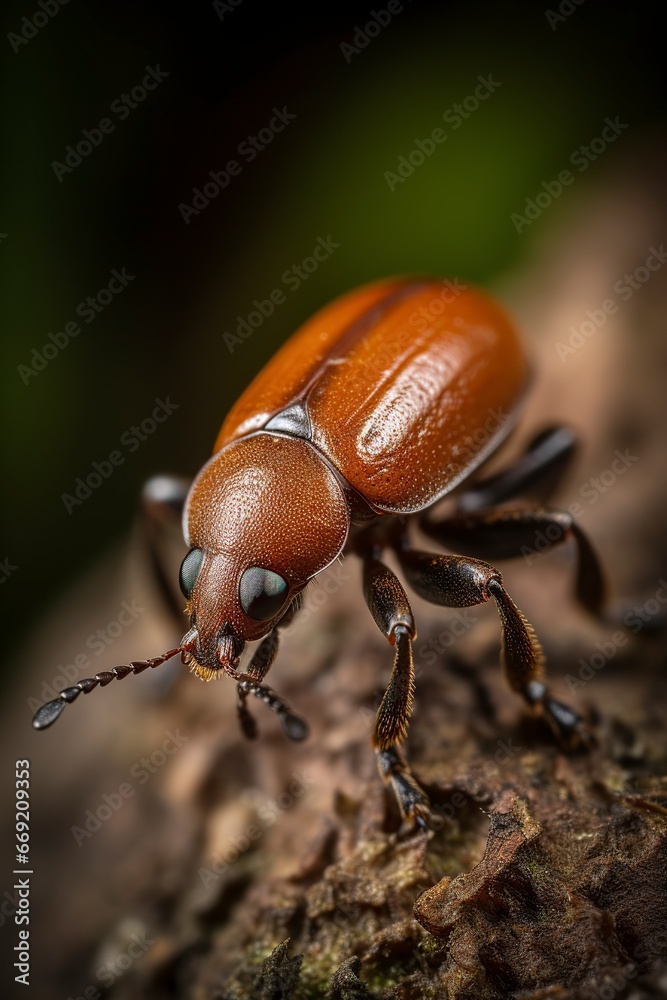 brown and strong beetle brown and strong beetle