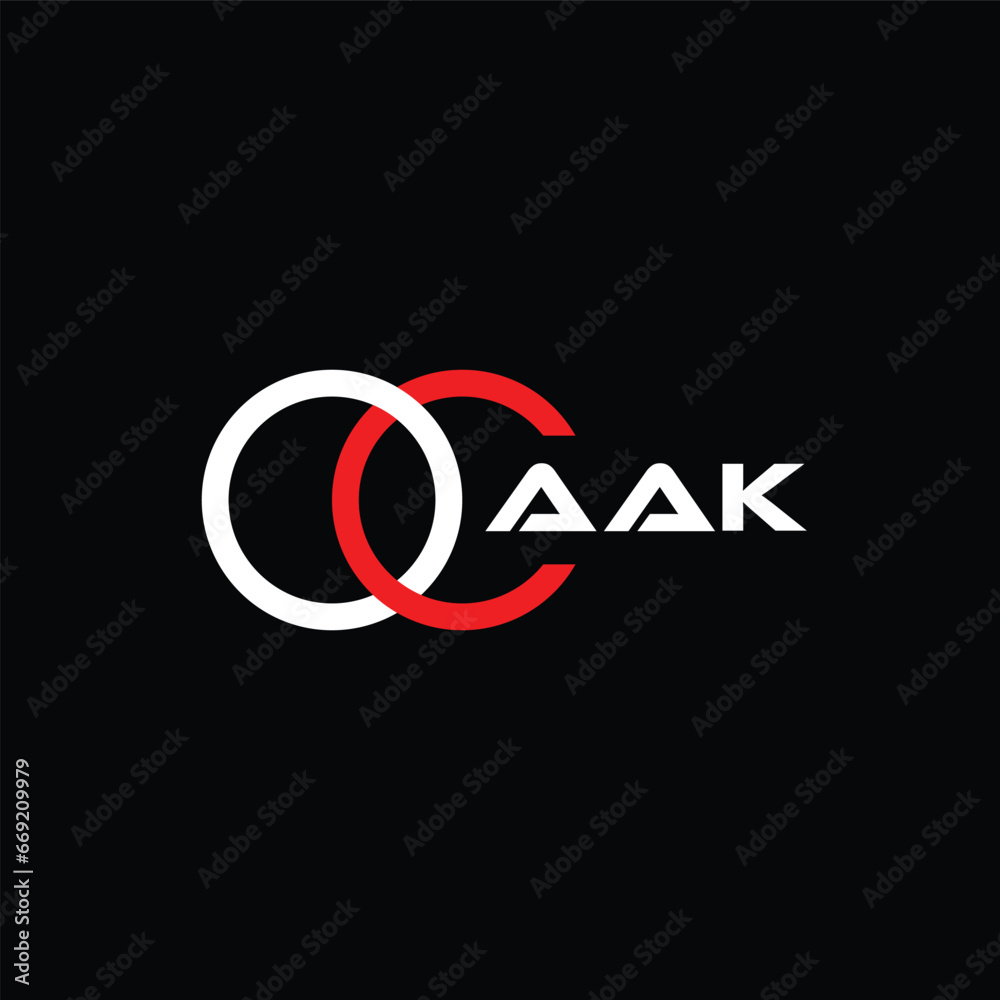 AAK letter logo design on white background. AAK creative initials letter logo concept. AAK letter design.
AAK letter logo design on white background. AAK creative initials letter logo concept. AAK letter design.