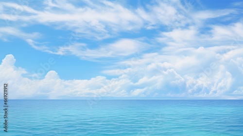Blue Sea and Sky  Maldives