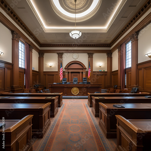 interior of court