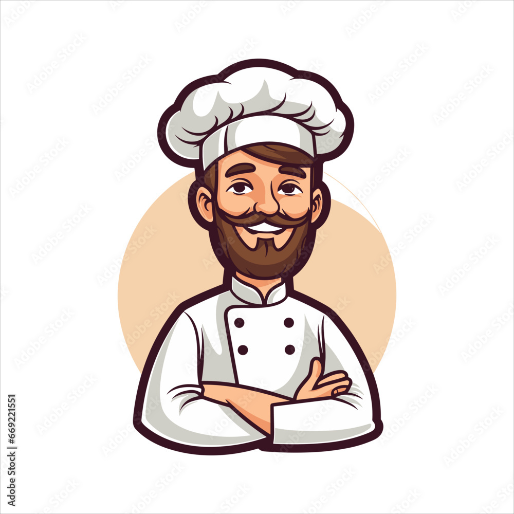 Vector Chef character design