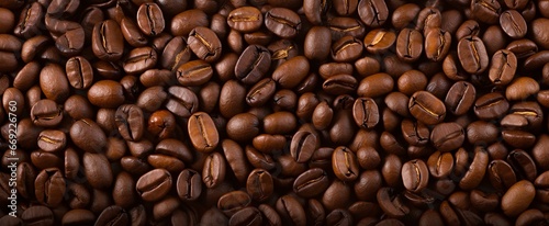 coffee beans background  image of background image  in the style of repetitive  rounded. generative AI