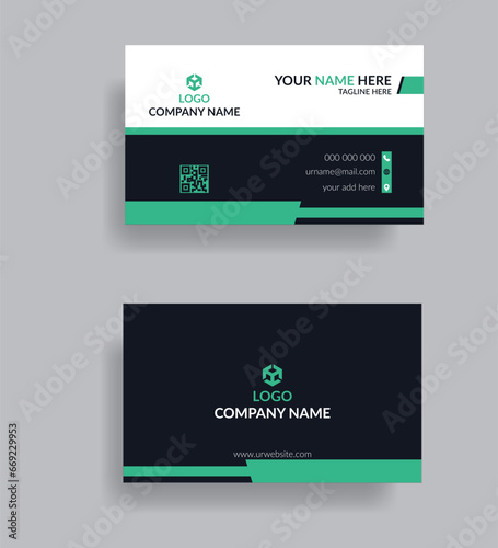 Luxury, Creative and Clean, Simple Business Card Template. ready to print.