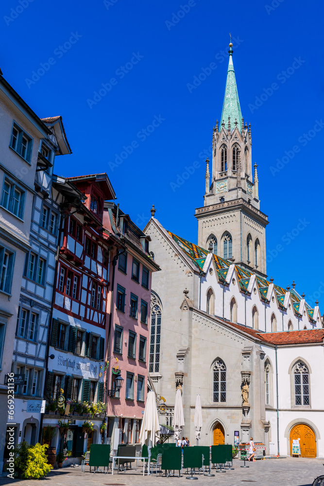 Église Saint-Laurenzen de Saint-Gall en Suisse