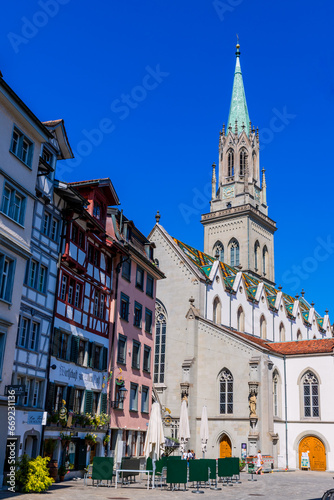 Église Saint-Laurenzen de Saint-Gall en Suisse © Gerald Villena