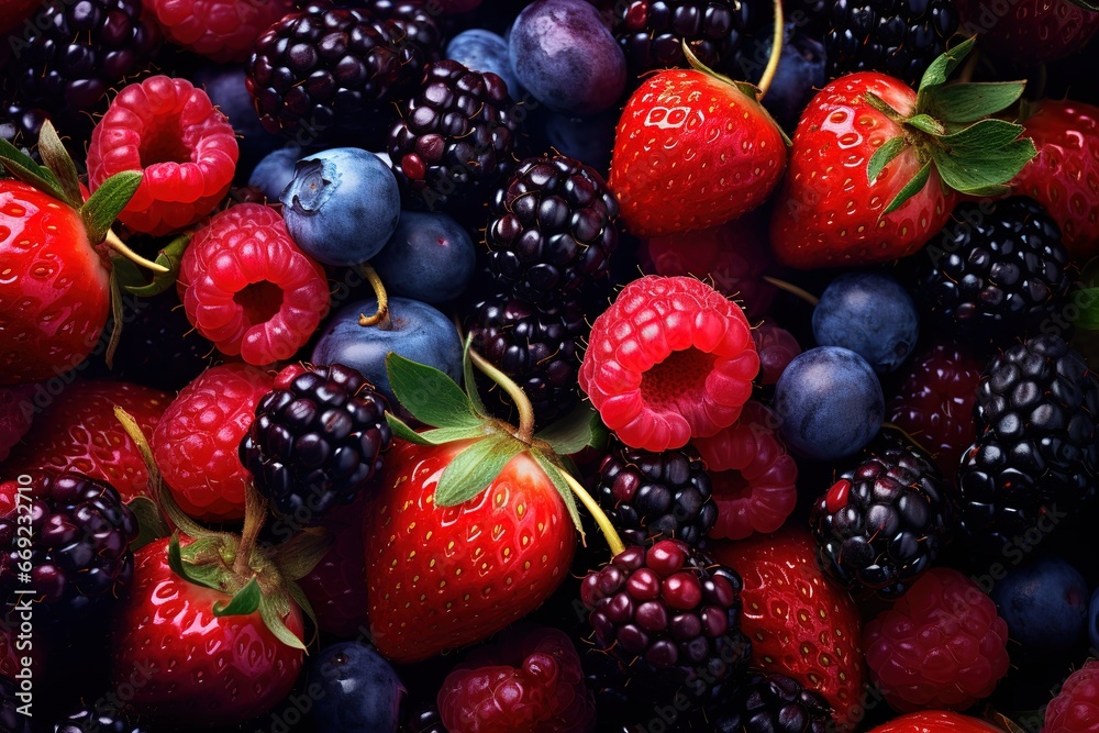 Fototapeta premium berries