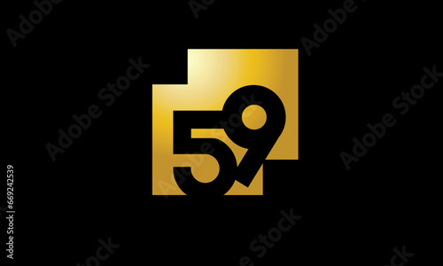 Gold Logo Jewelry Simple Modern