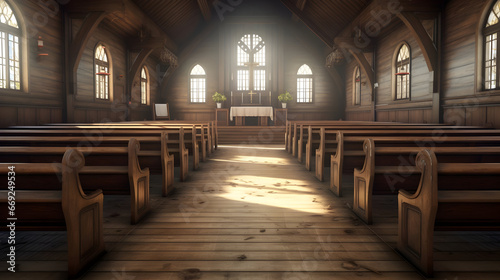 Old wooden Church, historical church