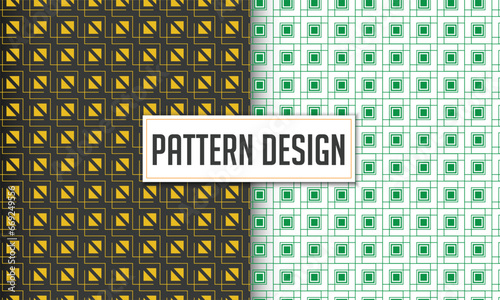 Geometric pattern bundle set in vector.