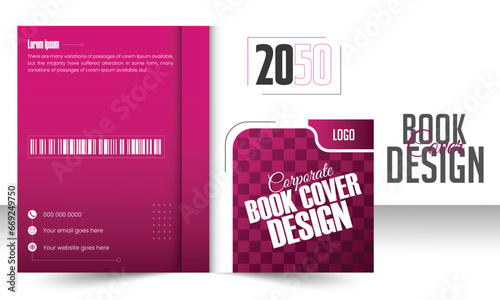 corporate book  cover design.