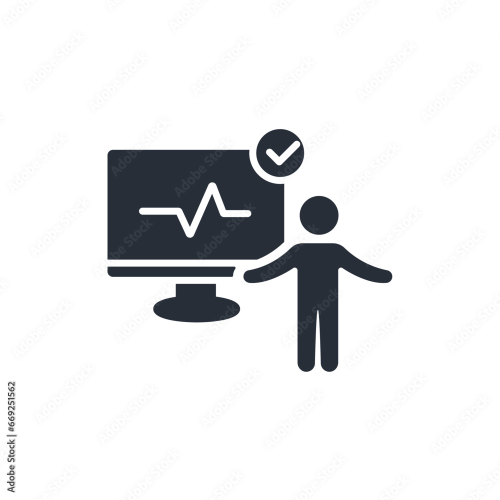 monitor icon. vector.Editable stroke.linear style sign for use web design,logo.Symbol illustration. monitor icon. vector.Editable stroke.linear style sign for use web design,logo.Symbol illustration.