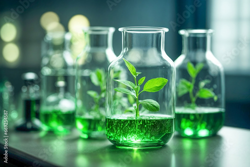 Laboratory glassware, plant