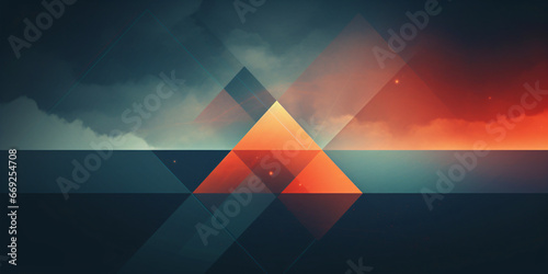 minimal geometric artwork  abstract futuristic wallpaper