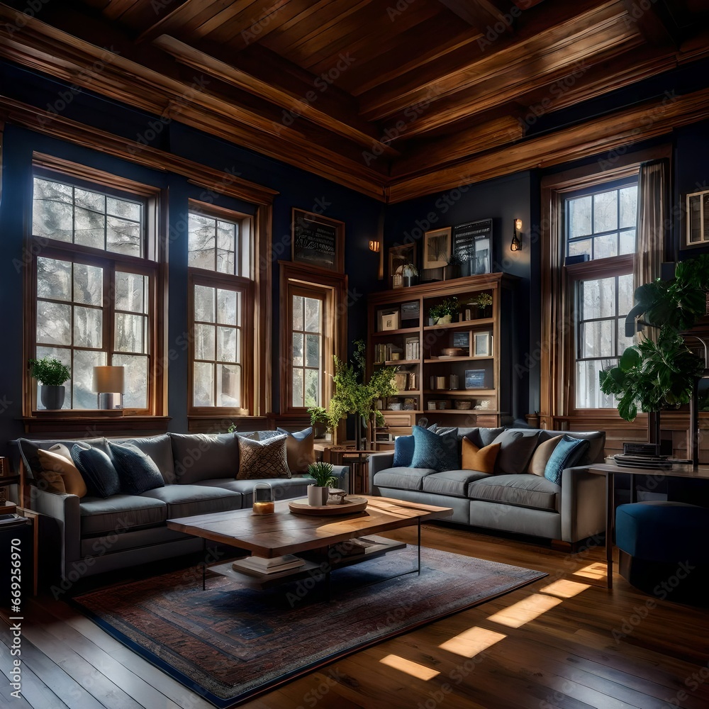 living room with fireplace generative AI tool living room with fireplace generative AI tool