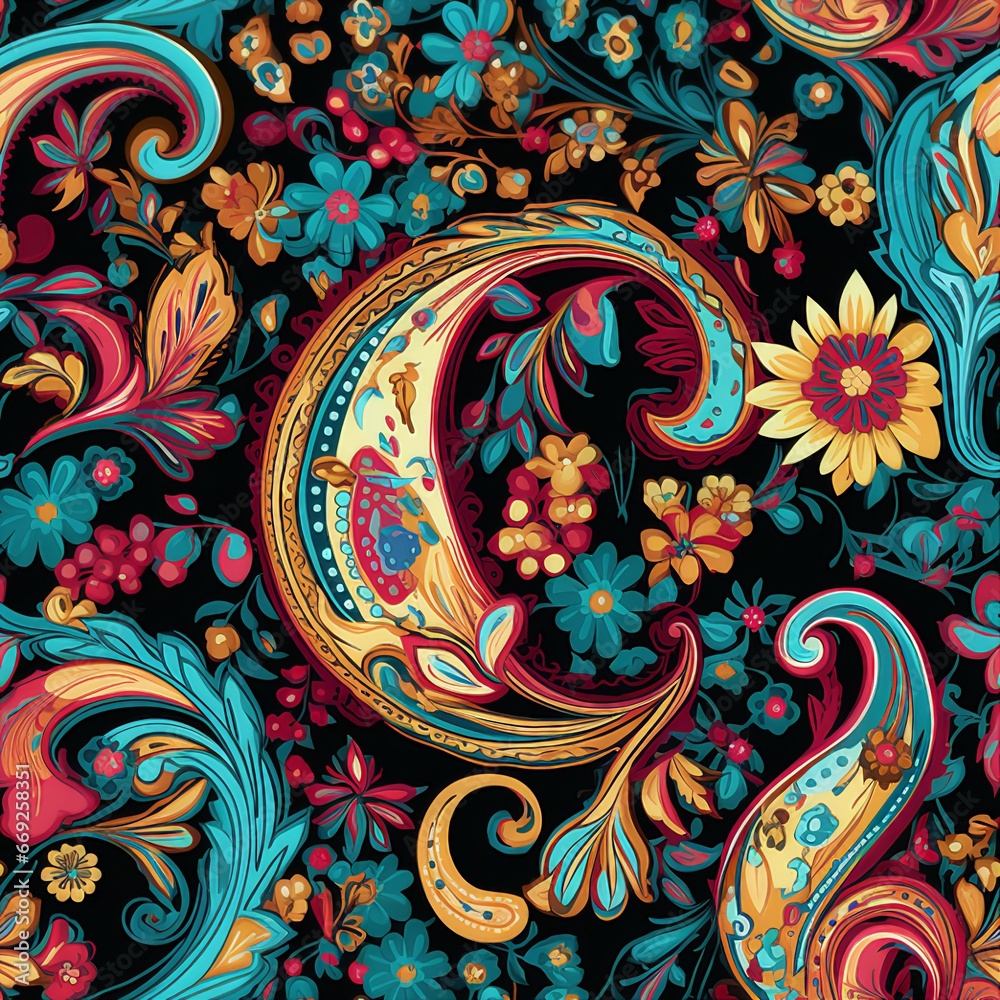 Paisley Treasures of India Pattern Paisley Treasures of India Pattern