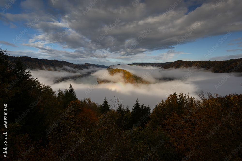 Schlagender Schlinge im Herbst Schlagender Schlinge im Herbst
