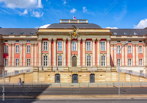 Brandenburg parliament (Landtag) building in Potsdam, Germany photo