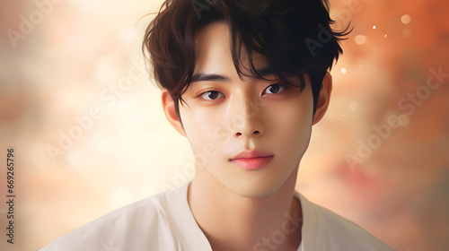 Photo of young korean man