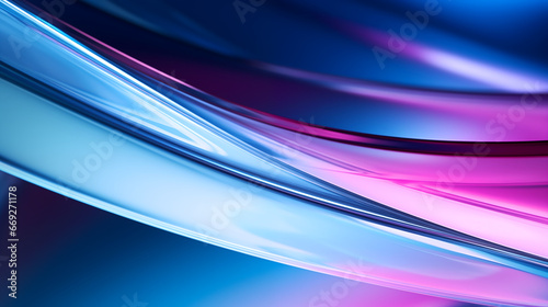 Abstract wavy neon luxury background.