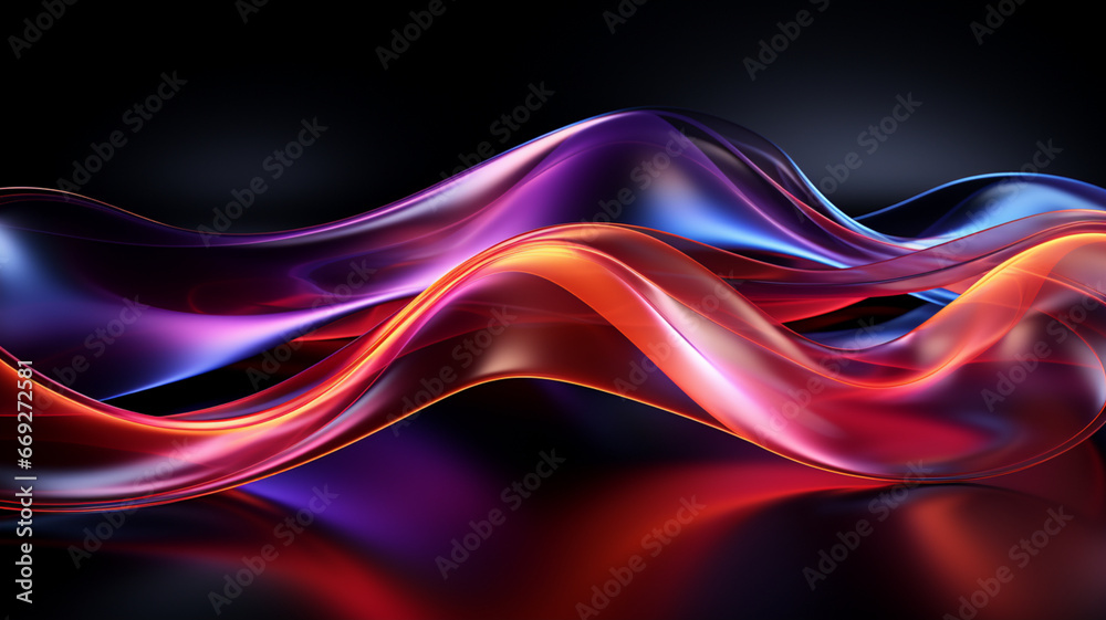 abstract background with glowing fractal lines abstract background with glowing fractal lines