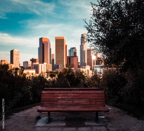 bench in the park