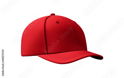 Modern Snapback Cap with an Adjustable Strap, Perfect for Style, on a Transparent Background